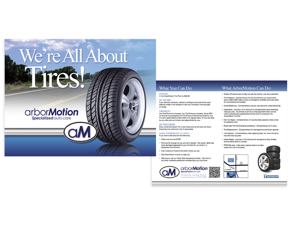 Brochure — Cover, inside and back
