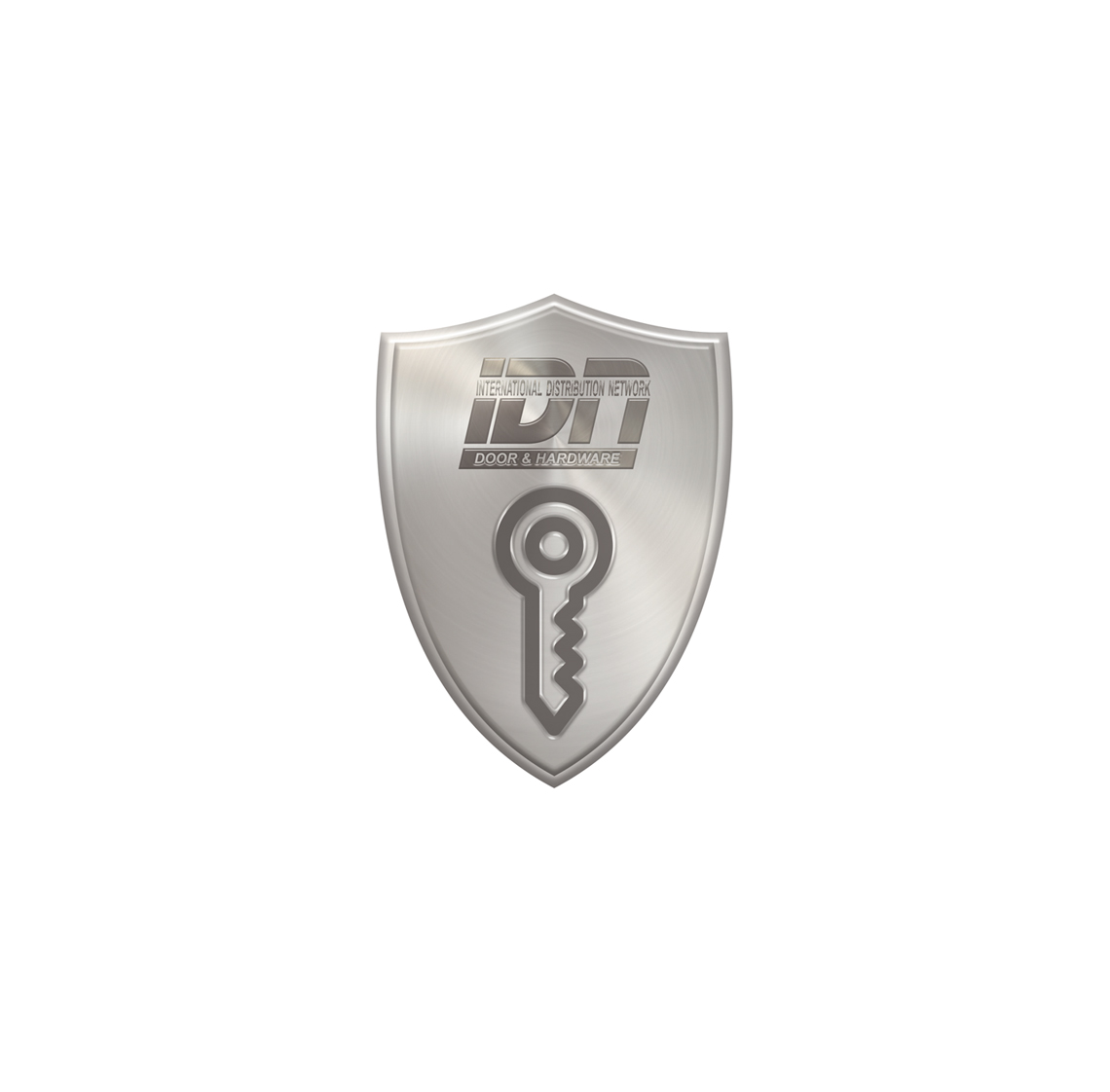 Emblem Logo for lock and key security marketing intitiative